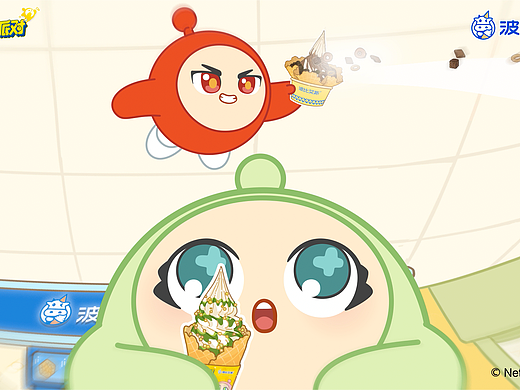 蛋仔派对X波比艾斯 联名手绘动画