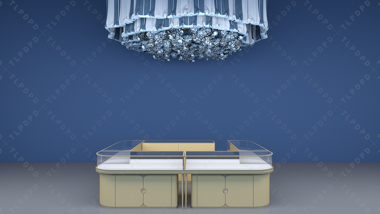 办公室美陈,开业美陈,珠宝店周年庆美陈