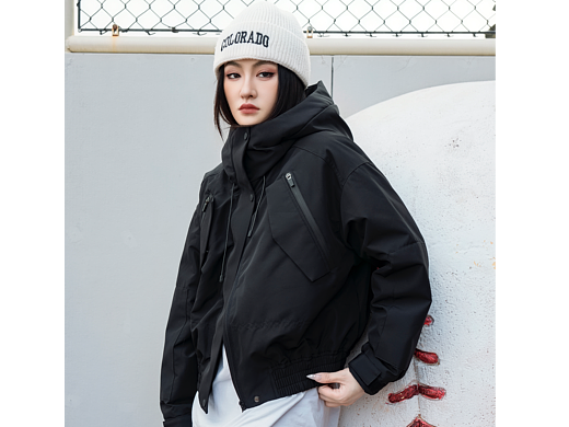 运动服羽绒服潮牌拍摄