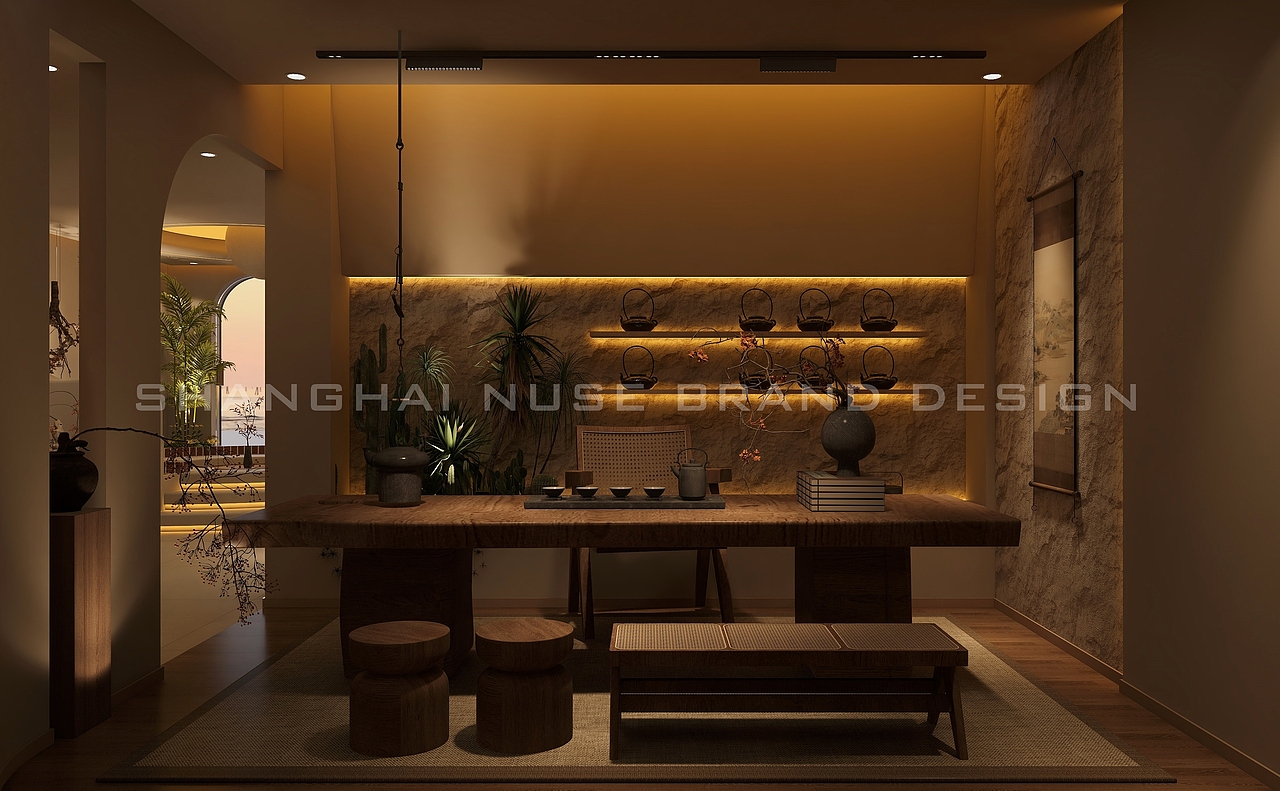 一曲禅意，半盏柔光 —— 疗愈 SPA 空间设计（图ZNDAwMjUyMjg0） - 商业空间设计 - 站酷设计师木村空间美学原创素材 - 站酷ZCOOL