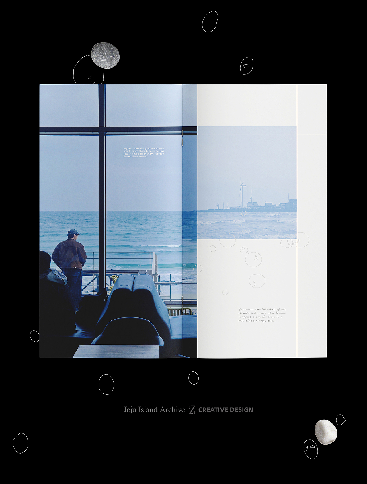 Zine💙当我把济州岛之旅做成一本相册诗集（图ZNDAwMjUzMTg0） - 书籍/画册 - 站酷设计师JZL竹林原创素材 - 站酷ZCOOL