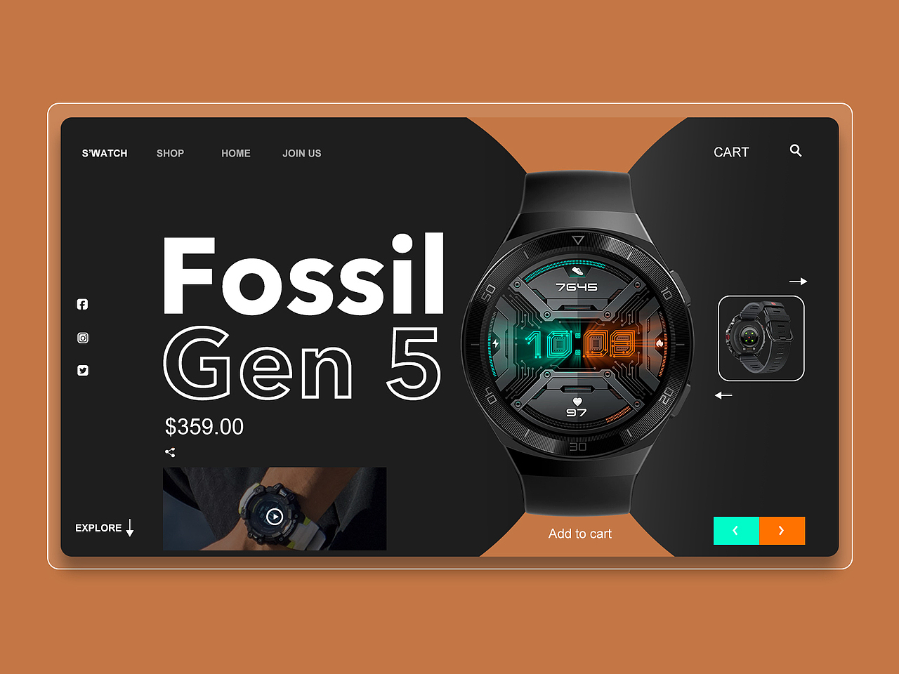 手表海报设计案例 跨境电商（图ZNDAwMjU1ODI0） - 海报 - 站酷设计师亚马逊之旅原创素材 - 站酷ZCOOL