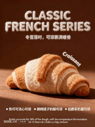 我的毛绒可颂-嚼嚼嚼（主预览-1443） - 未分类 - 站酷设计师叽哩苽啦原创素材 - 站酷ZCOOL