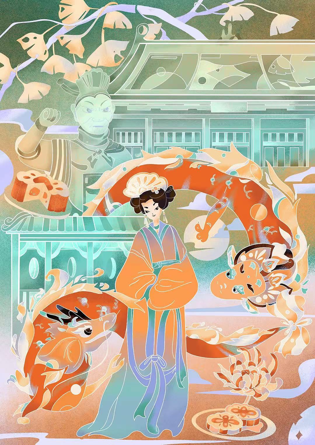 山西晋祠木雕盘龙与标志性地标课程作业