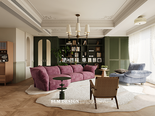 法式复古装修效果图案例