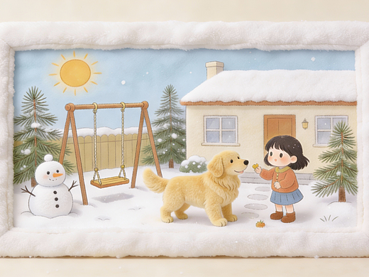 晒晒你的冬日毛绒