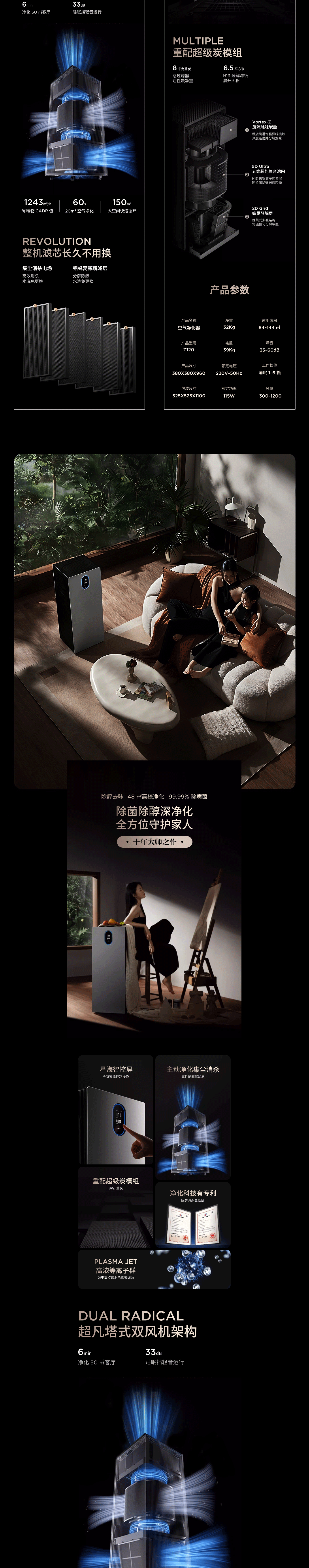 电商详情页｜空气净化器（图ZNDAwMjY3MDc2） - 电商 - 站酷设计师樱花庄的Mashiro原创素材 - 站酷ZCOOL