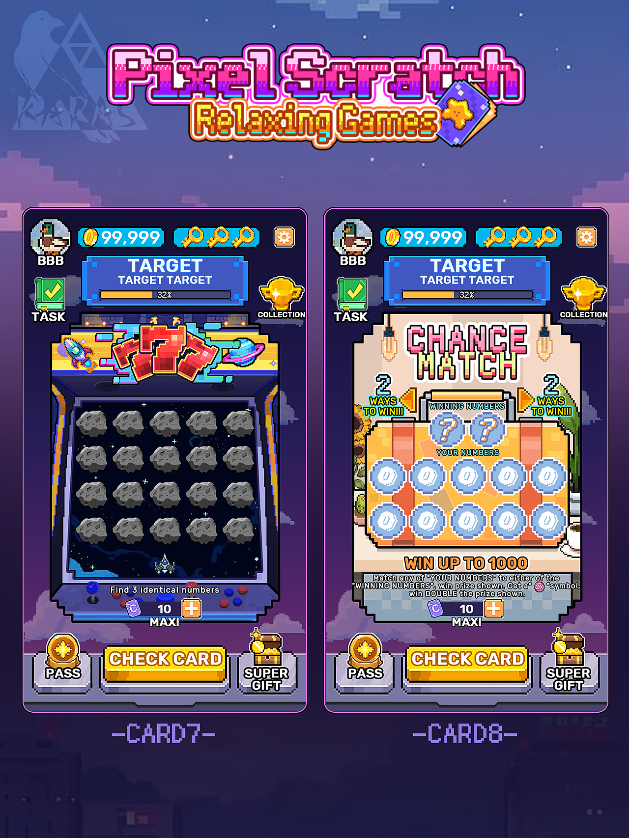 休闲类SCRATCH游戏分享（图ZNDAwMjY3ODI0） - 游戏UI - 站酷设计师谜领域Karas原创素材 - 站酷ZCOOL