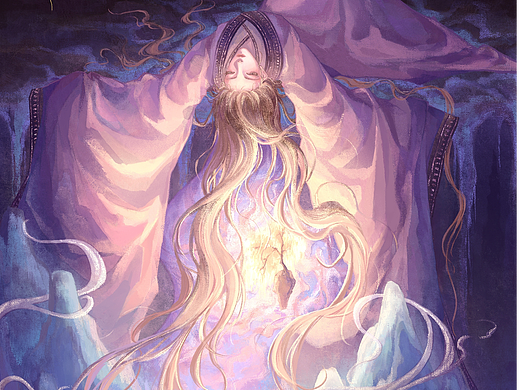 眠灵（个人主页-ZNzI4ODI4OTI=） - 商业插画 - 站酷设计师九玖音原创素材 - 站酷ZCOOL