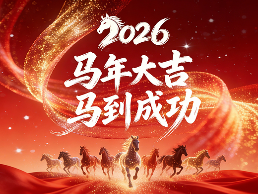 马年祝福视频片花（片头、片尾）