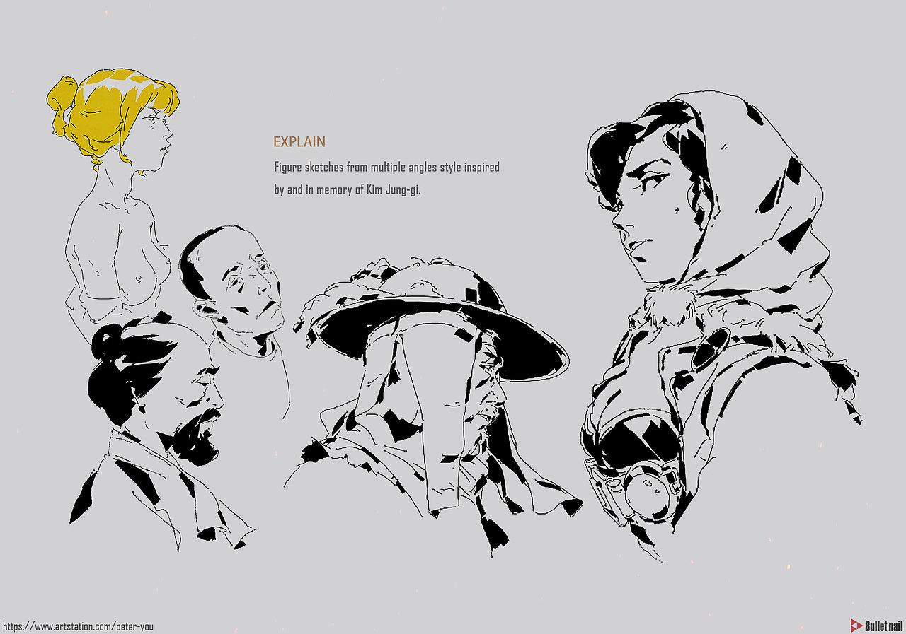 速写-Art（图ZNDAwMjc0Nzg0） - 游戏原画 - 站酷设计师子弹钉原创素材 - 站酷ZCOOL