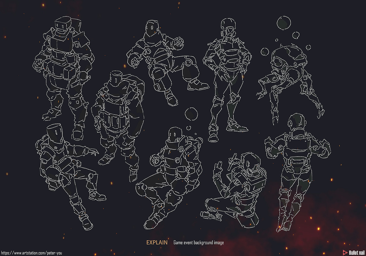 速写-Art（图ZNDAwMjc0Nzk2） - 游戏原画 - 站酷设计师子弹钉原创素材 - 站酷ZCOOL