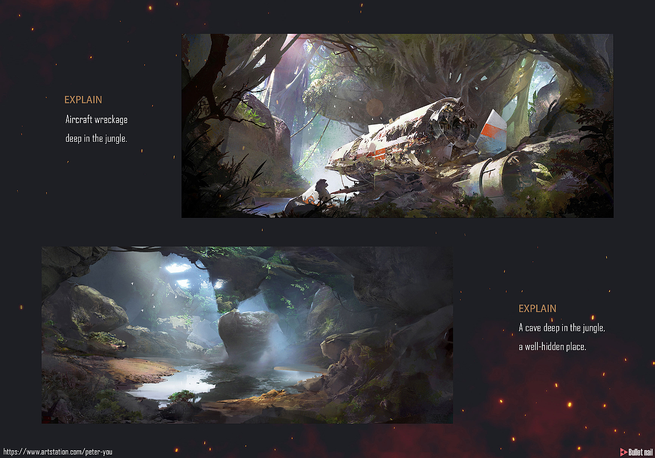 场景概念-Art（图ZNDAwMjc0OTI0） - 游戏原画 - 站酷设计师子弹钉原创素材 - 站酷ZCOOL