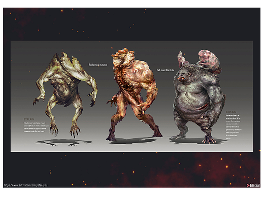 怪物概念-Art
