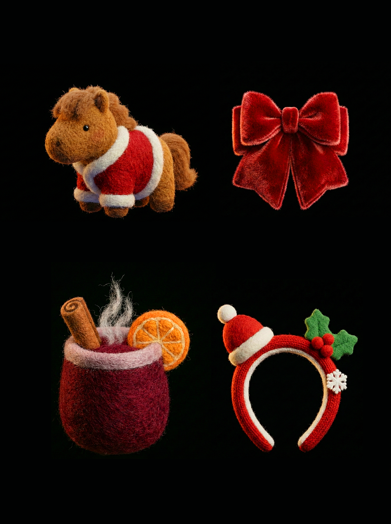 AIGC丨圣诞元素设计