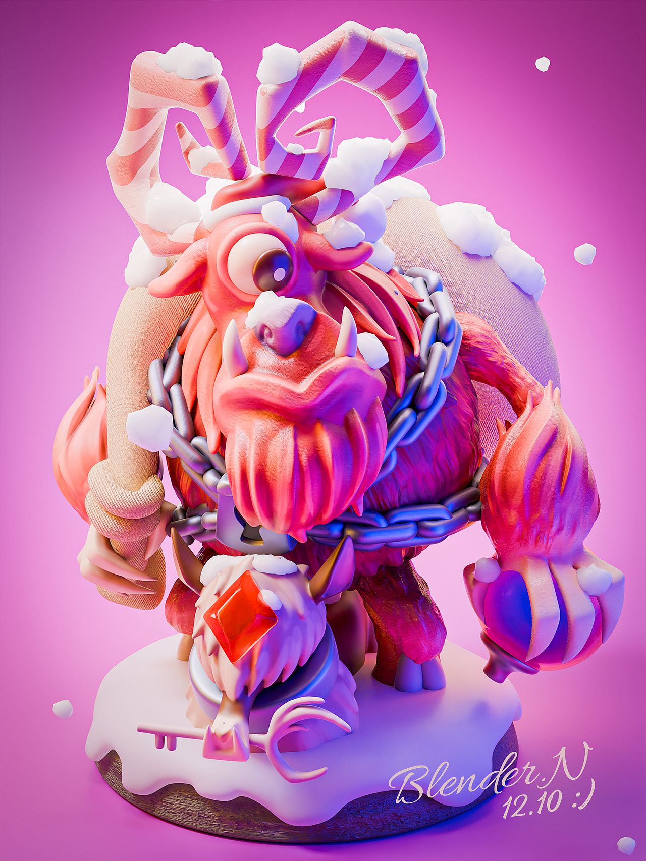 《饥荒》克劳斯（图ZNDAwMjc4NDMy） - 人物/生物 - 站酷设计师布兰德宁原创素材 - 站酷ZCOOL