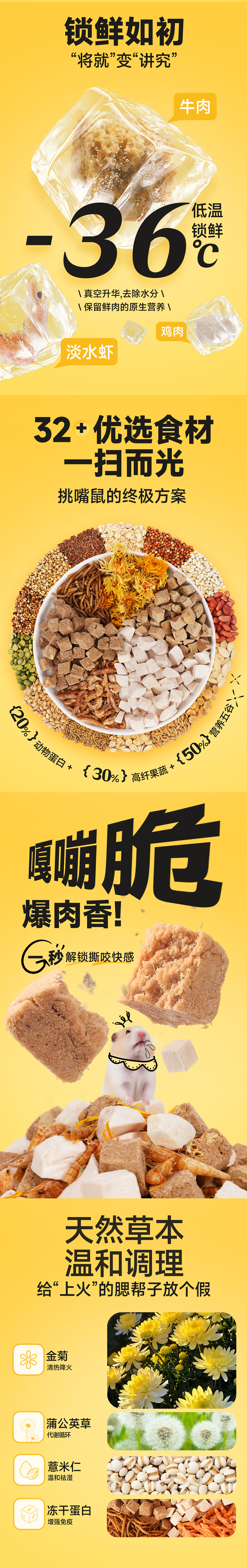 项目-再再仓鼠粮（集合）（图ZNDAwMjc5NTE2） - 电商 - 站酷设计师梦而飞原创素材 - 站酷ZCOOL