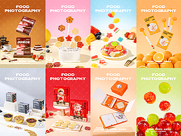 荔枝传媒 X 休闲食品/美食摄影合集（2025年第三季度）