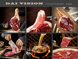 云南老火腿 宣威火腿 诺邓火腿 整腿 云南特产商业摄影