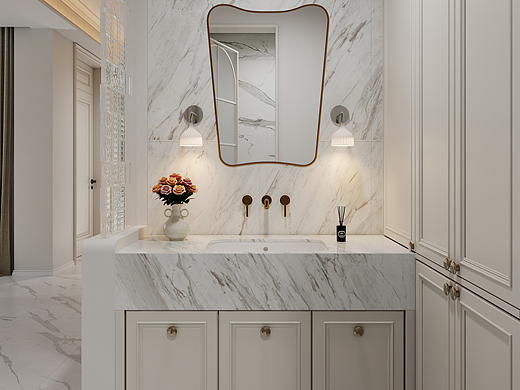 白龙马效果图-美式