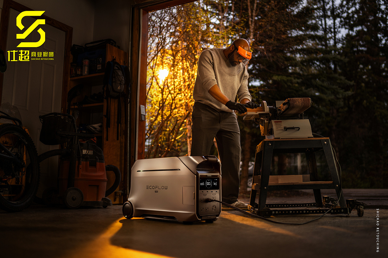 正浩EcoFlow 户外移动电源 产品精修图 场景修图（图ZNDAwMjk0MjIw） - 修图/后期 - 站酷设计师仕超商业修图原创素材 - 站酷ZCOOL