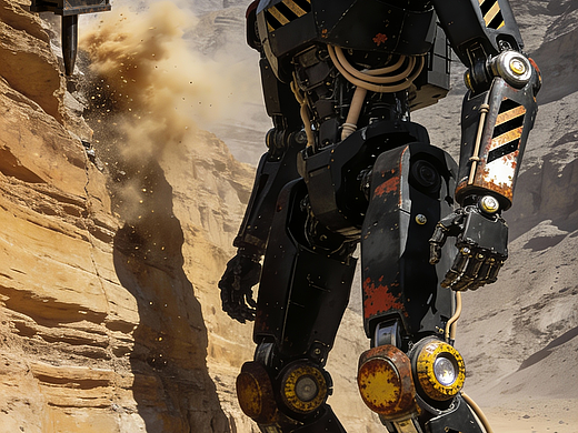 未来会出现这种重型挖机吗？