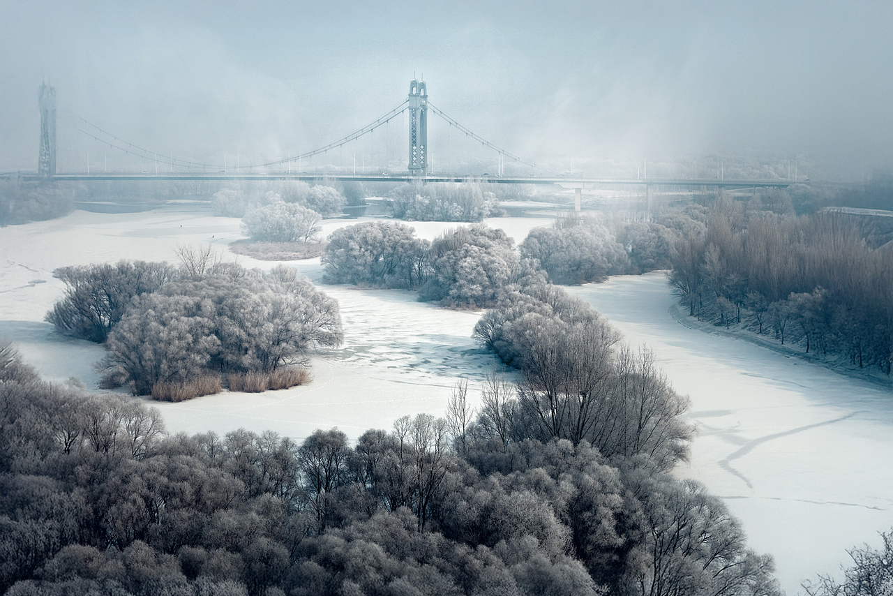 2025年 冬 沈阳 浑河、东塔桥、雾凇（图ZNDAwMzAwNzIw） - 风光摄影 - 站酷设计师xxxyyy1989原创素材 - 站酷ZCOOL