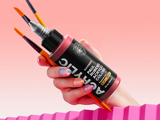 跨境电商 - 亚马逊珠光丙烯颜料套装设计