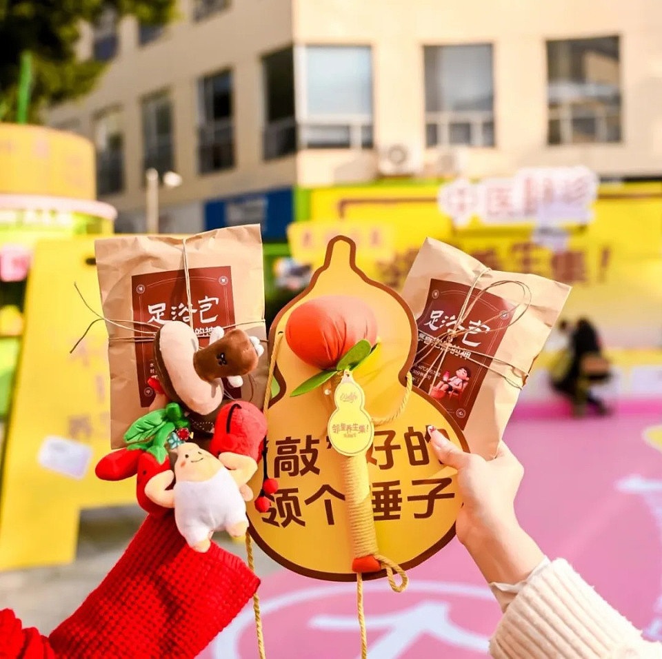 商业美陈 | 自然流量爆炸的市集怎么做!-肆墨设计