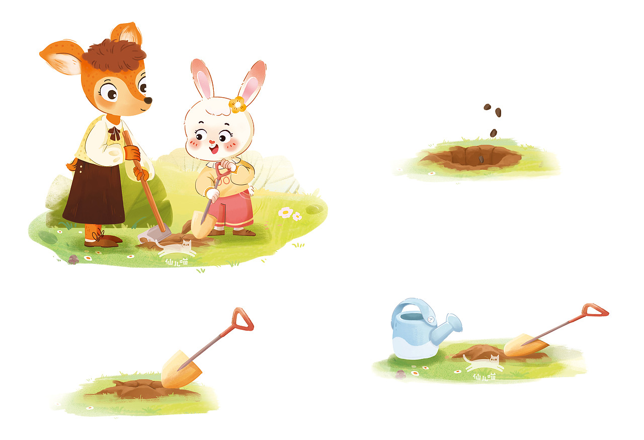 儿童绘本|《种萝卜》幼儿生活劳动主题