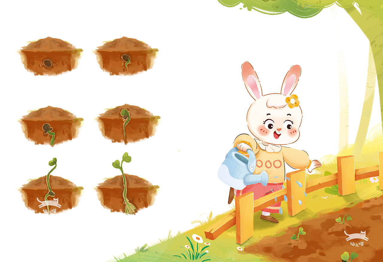 儿童绘本|《种萝卜》幼儿生活劳动主题