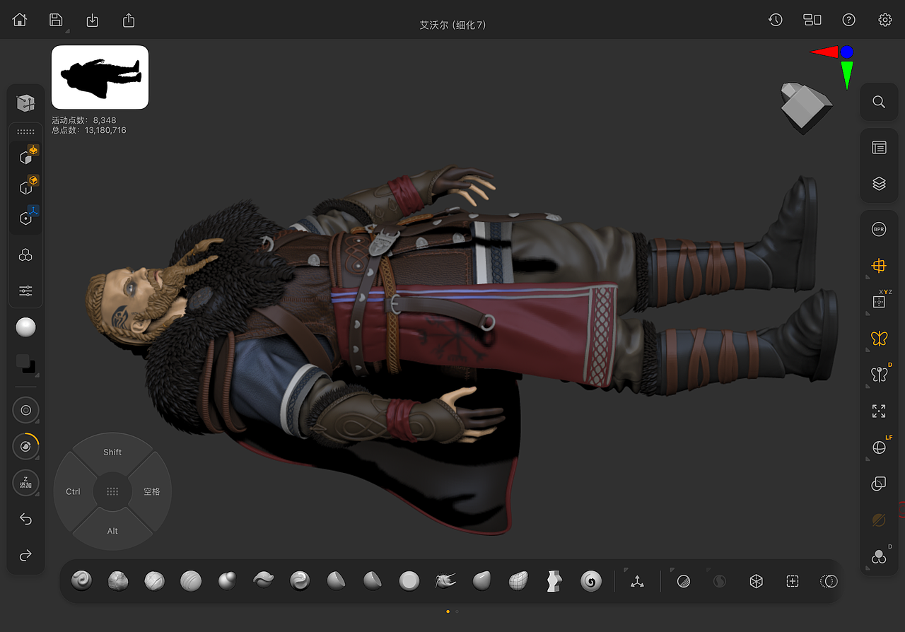 《刺客信条》角色艾沃尔（图ZNDAwMzA2NzQ0） - 人物/生物 - 站酷设计师船长永远有办法原创素材 - 站酷ZCOOL