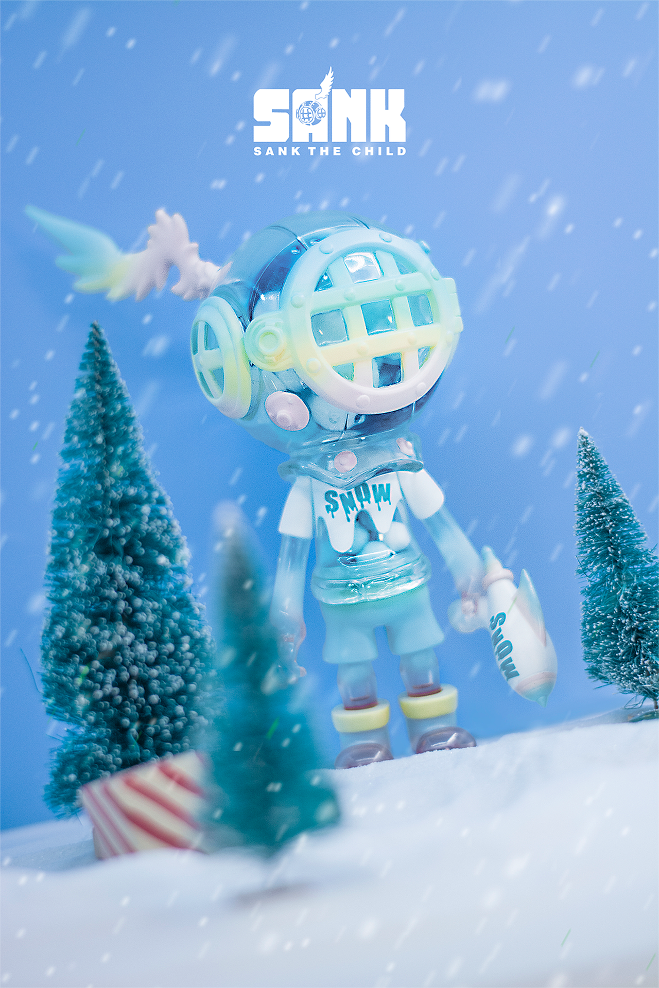 SANK圣诞限定 | 每一片雪花都是冬天的来信（图ZNDAwMzA2OTgw） - 玩具 - 站酷设计师宅仔原创素材 - 站酷ZCOOL
