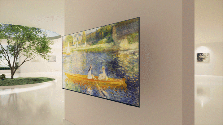 三星 Samsung X8F AI Mini LED｜你的第一台AI艺术大屏（图ZNDAwMzA5NjA0） - 产品 - 站酷设计师Morning视觉原创素材 - 站酷ZCOOL