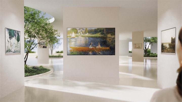 三星 Samsung X8F AI Mini LED｜你的第一台AI艺术大屏（图ZNDAwMzA5NTk2） - 产品 - 站酷设计师Morning视觉原创素材 - 站酷ZCOOL