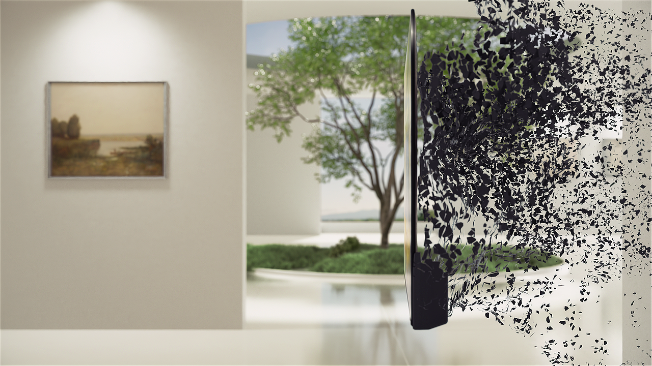 三星 Samsung X8F AI Mini LED｜你的第一台AI艺术大屏（图ZNDAwMzA5NjUy） - 产品 - 站酷设计师Morning视觉原创素材 - 站酷ZCOOL