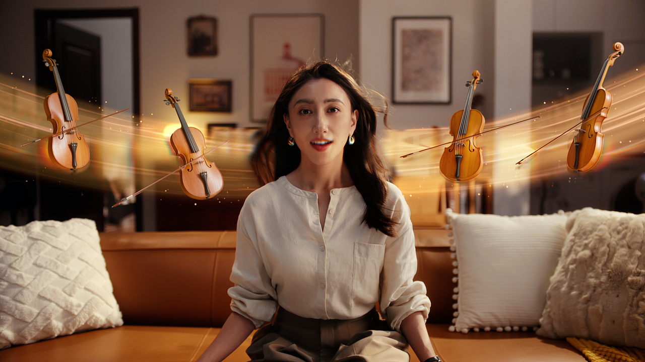三星 Samsung X8F AI Mini LED｜你的第一台AI艺术大屏（图ZNDAwMzA5NzAw） - 产品 - 站酷设计师Morning视觉原创素材 - 站酷ZCOOL