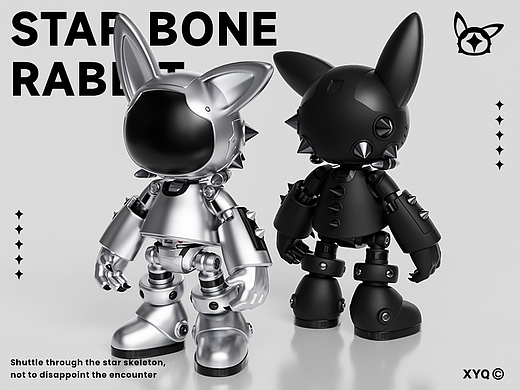潮流IP-星骸兔STAR BONE RABBIT