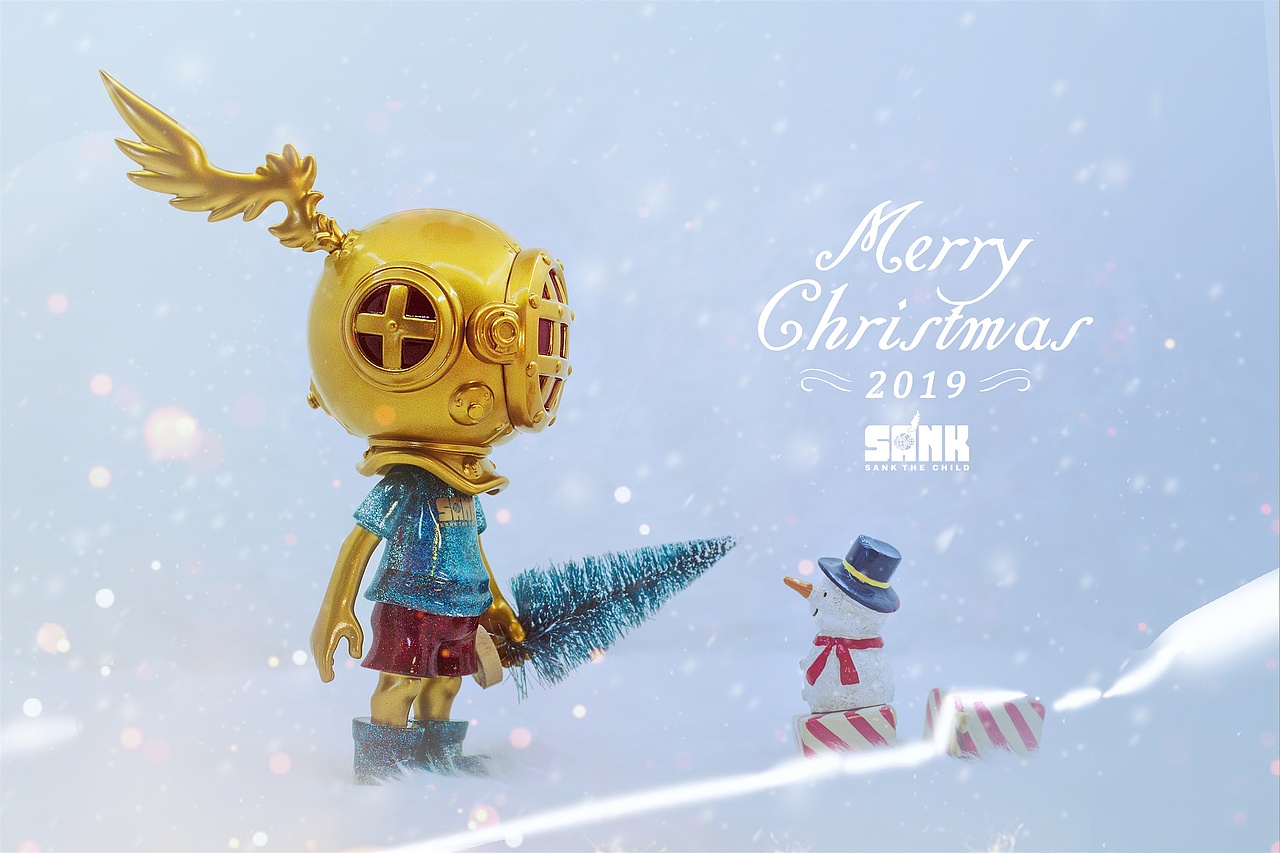SANK圣诞限定 | 每一片雪花都是冬天的来信（图ZNDAwMzE0NzM2） - 玩具 - 站酷设计师宅仔原创素材 - 站酷ZCOOL