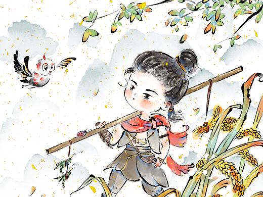 古风水墨稿件合集