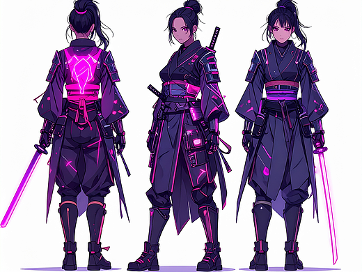 Ai Generative Recolor：画一套立绘，自动生成 20 种“异色版”皮肤