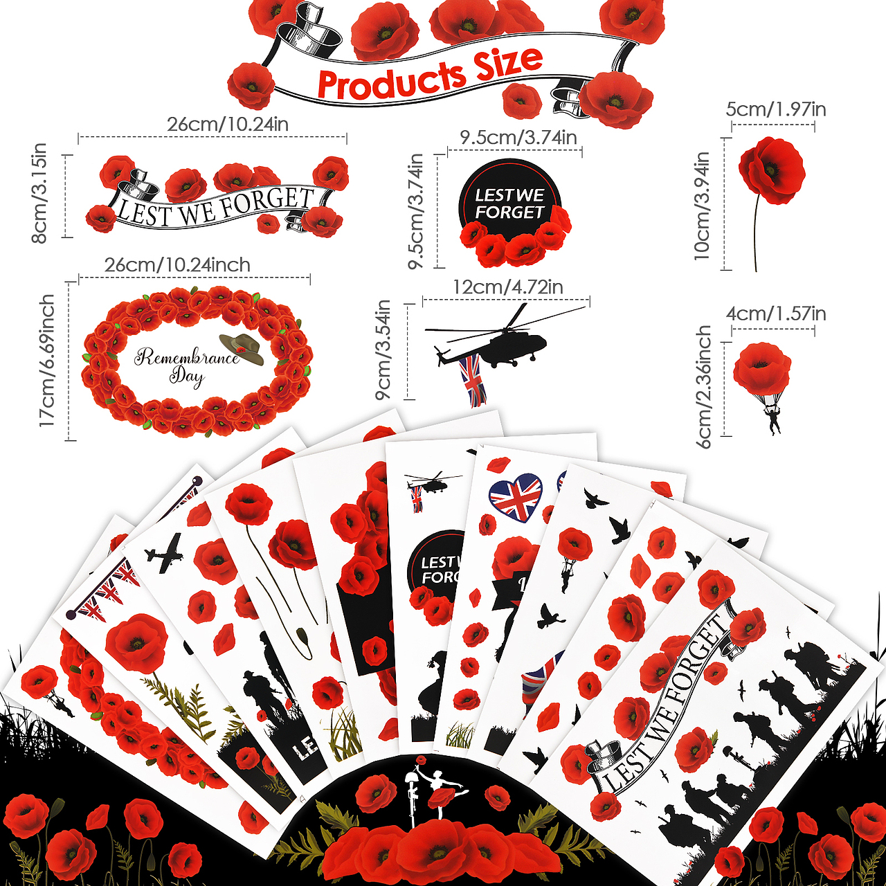 亚马逊主副图模板--纪念日图