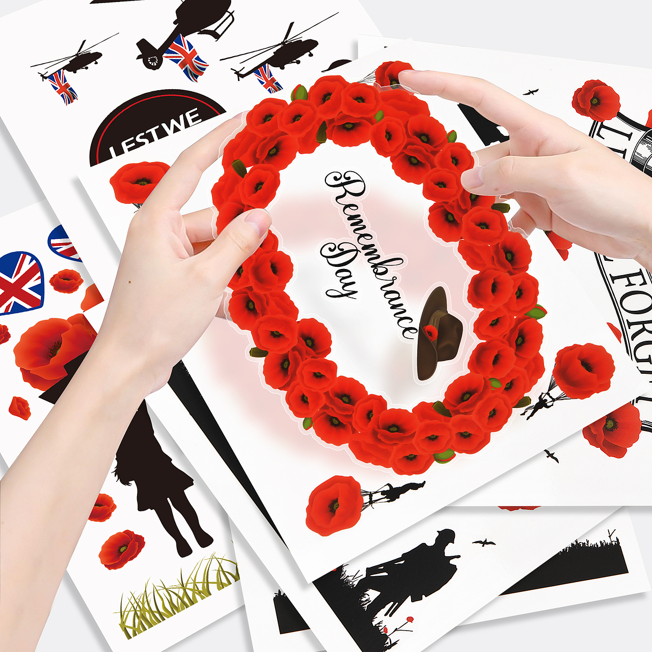 亚马逊主副图模板--纪念日图