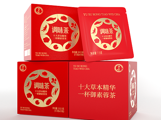 茶叶包装设计丨礼盒设计丨调味茶包装设计丨产品包装
