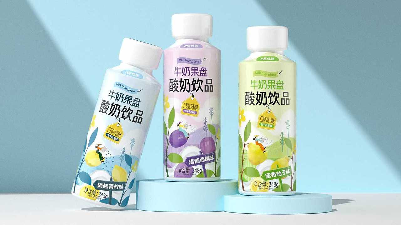 酸奶包装设计