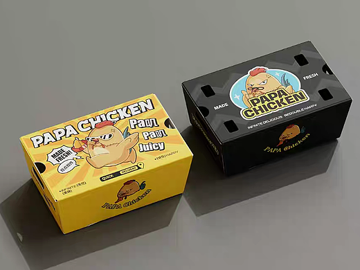 食品包装盒子设计