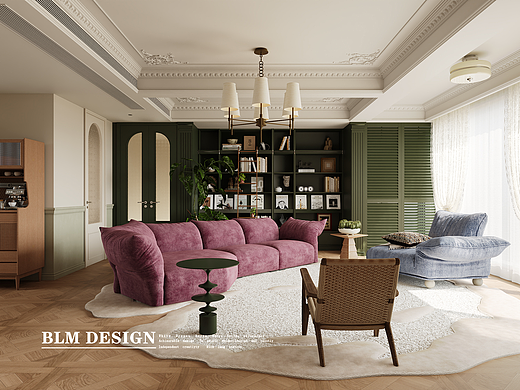 法式-白龙马效果图