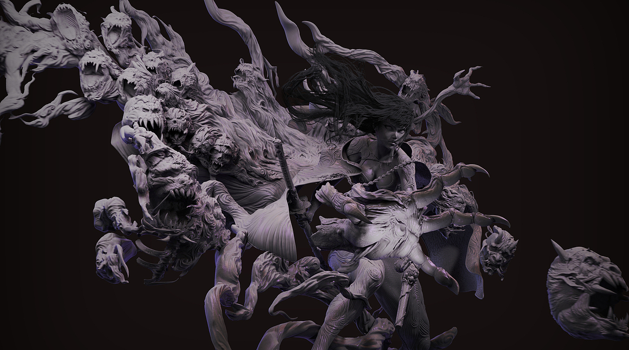 魑魅魍魉（图ZNDAwMzMzMTc2） - 人物/生物 - 站酷设计师入特数码原创素材 - 站酷ZCOOL