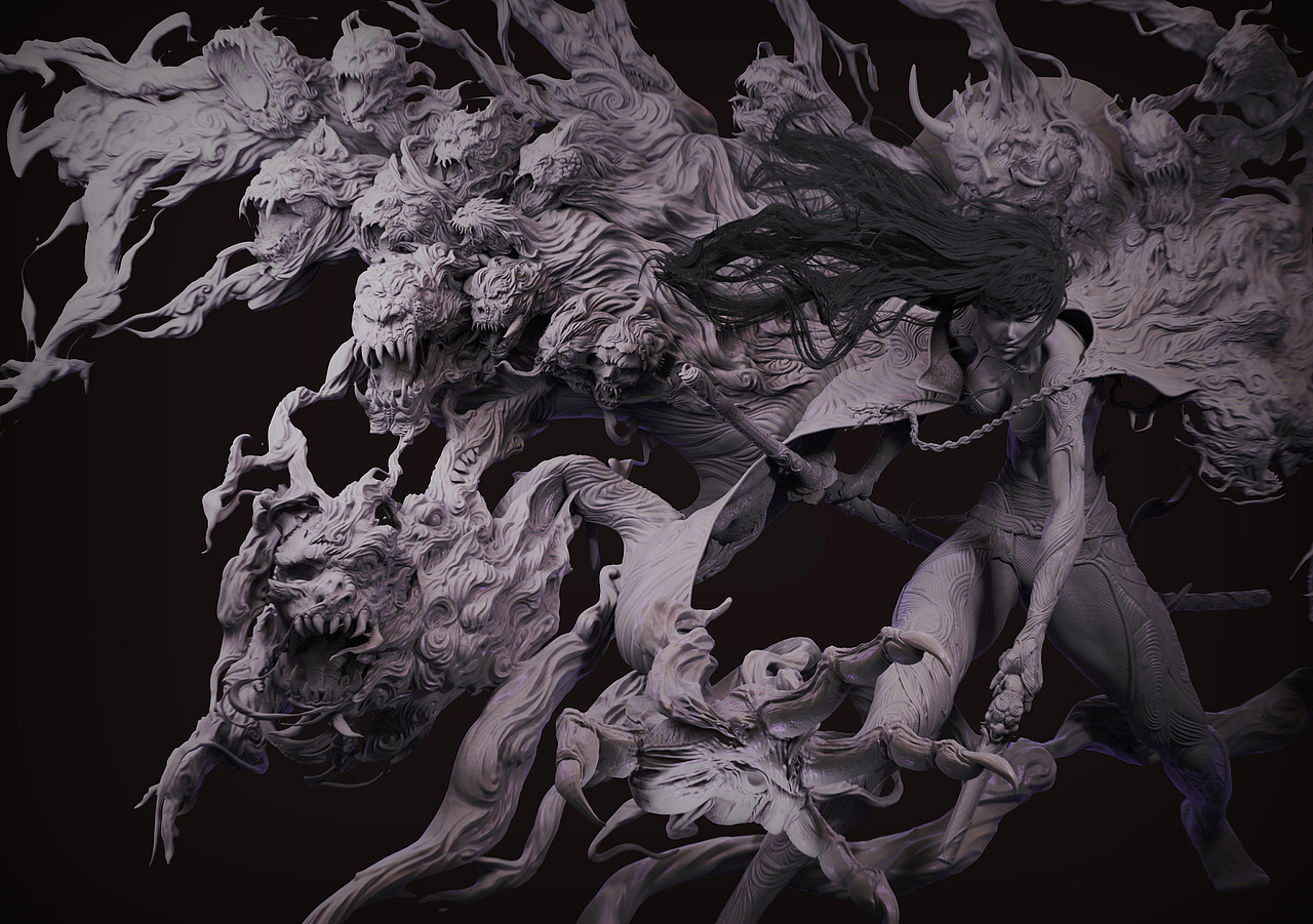 魑魅魍魉（图ZNDAwMzMzMjIw） - 人物/生物 - 站酷设计师入特数码原创素材 - 站酷ZCOOL