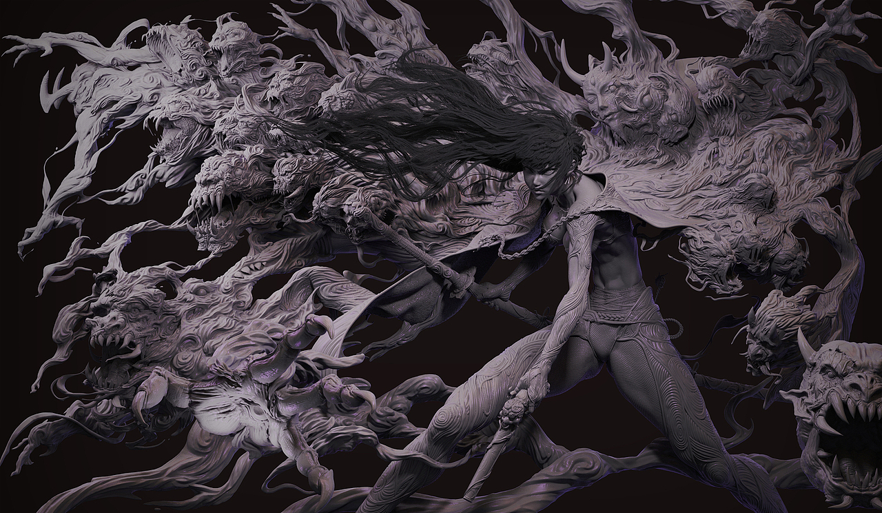 魑魅魍魉（图ZNDAwMzMzMjEy） - 人物/生物 - 站酷设计师入特数码原创素材 - 站酷ZCOOL